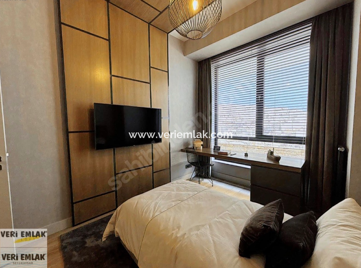 Alsancak Evora Projesinde 3+1 19. Kat Deniz Manzaralı Kiralık Daire!