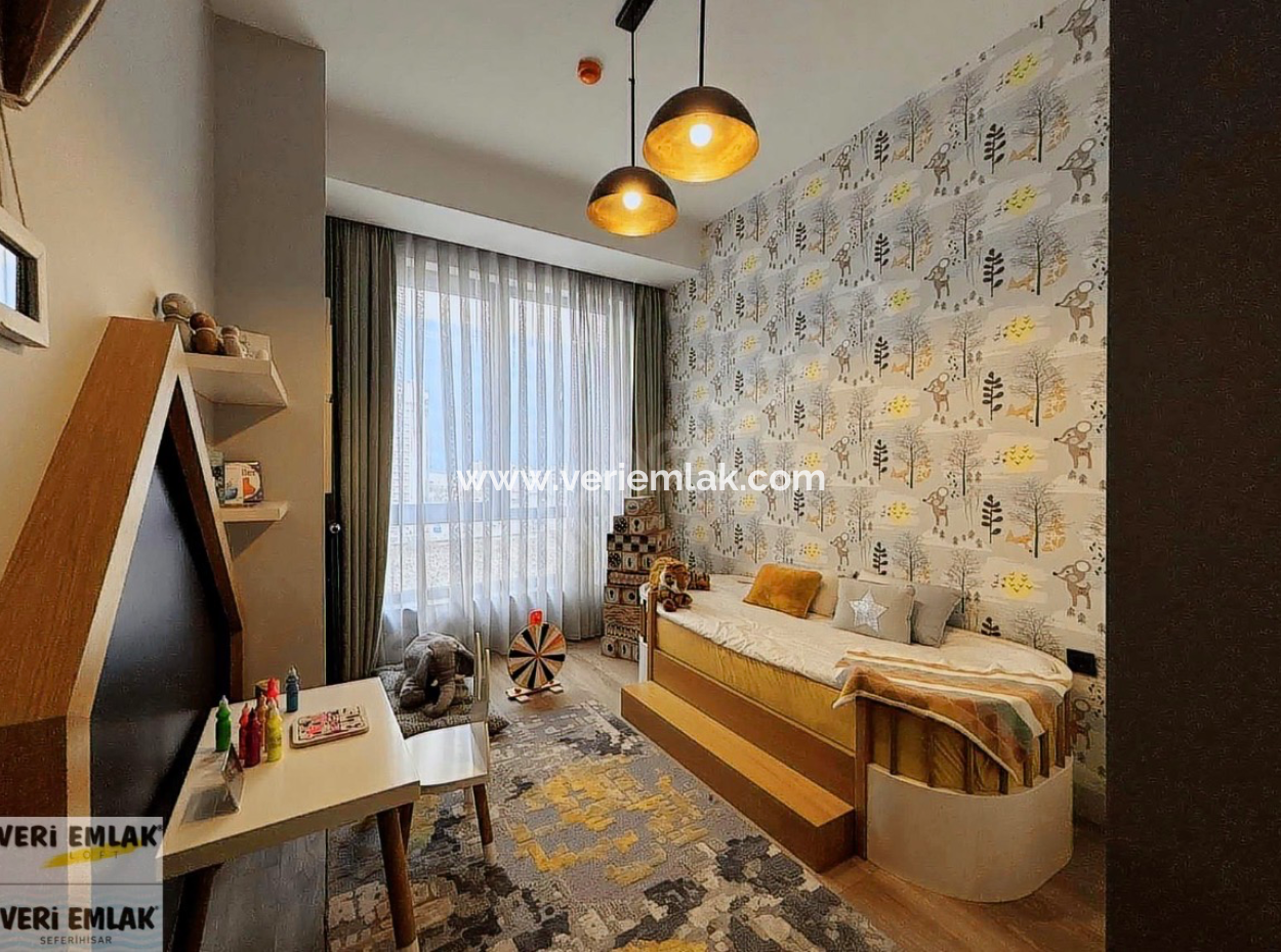 Alsancak Evora Projesinde 3+1 19. Kat Deniz Manzaralı Kiralık Daire!