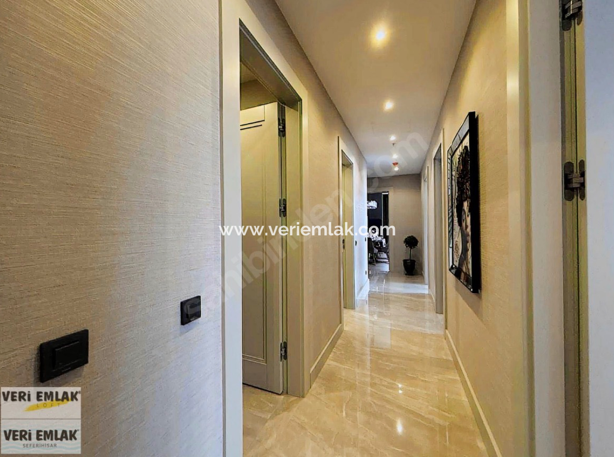 Alsancak Evora Projesinde 3+1 19. Kat Deniz Manzaralı Kiralık Daire!