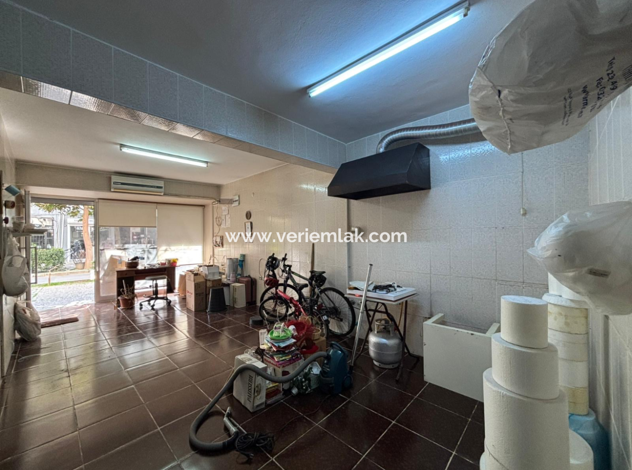 Alsancak Kahramanlarda Bacalı Wc ‘Li 47M2 Kiralık Dükkan