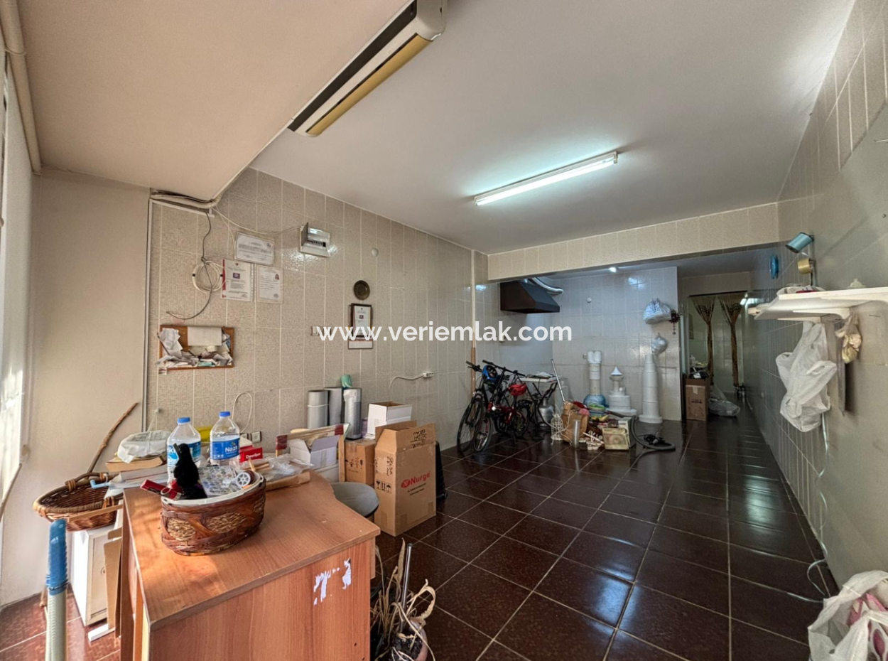 Alsancak Kahramanlarda Bacalı Wc ‘Li 47M2 Kiralık Dükkan