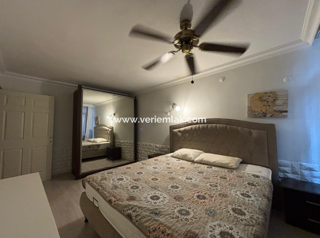 Alsancak Otoparklı Libas Yakını Zemin 2+1 Eşyalı Kiralık Daire !