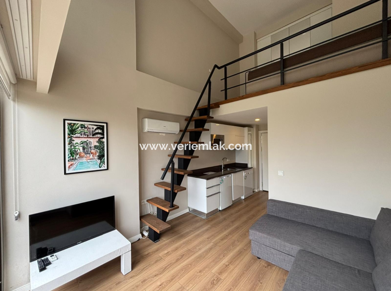 Buca Koop Myway Sitesi 3.Kat 1+1 Loft Eşyalı Kiralık Daire!