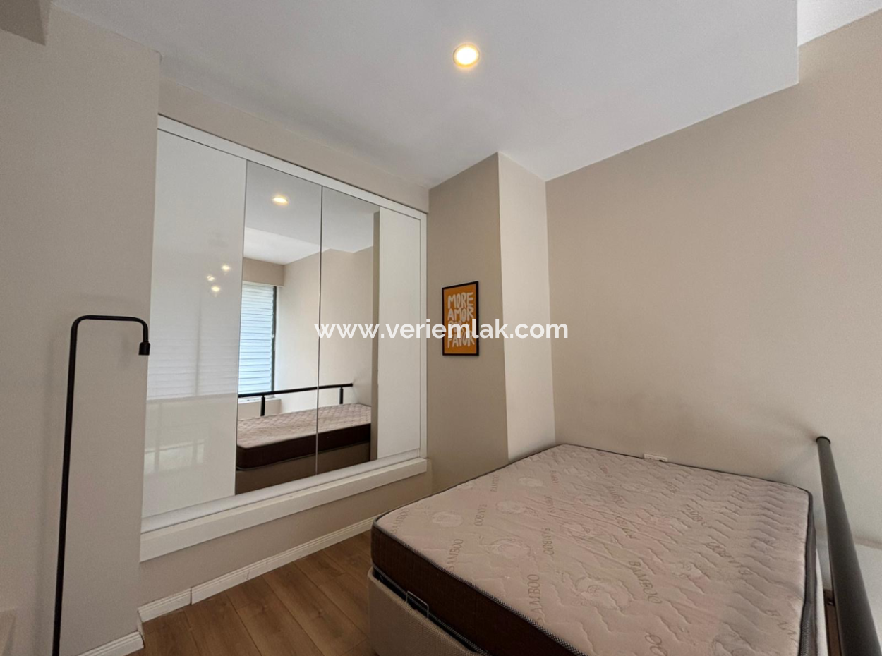 Buca Koop Myway Sitesi 3.Kat 1+1 Loft Eşyalı Kiralık Daire!