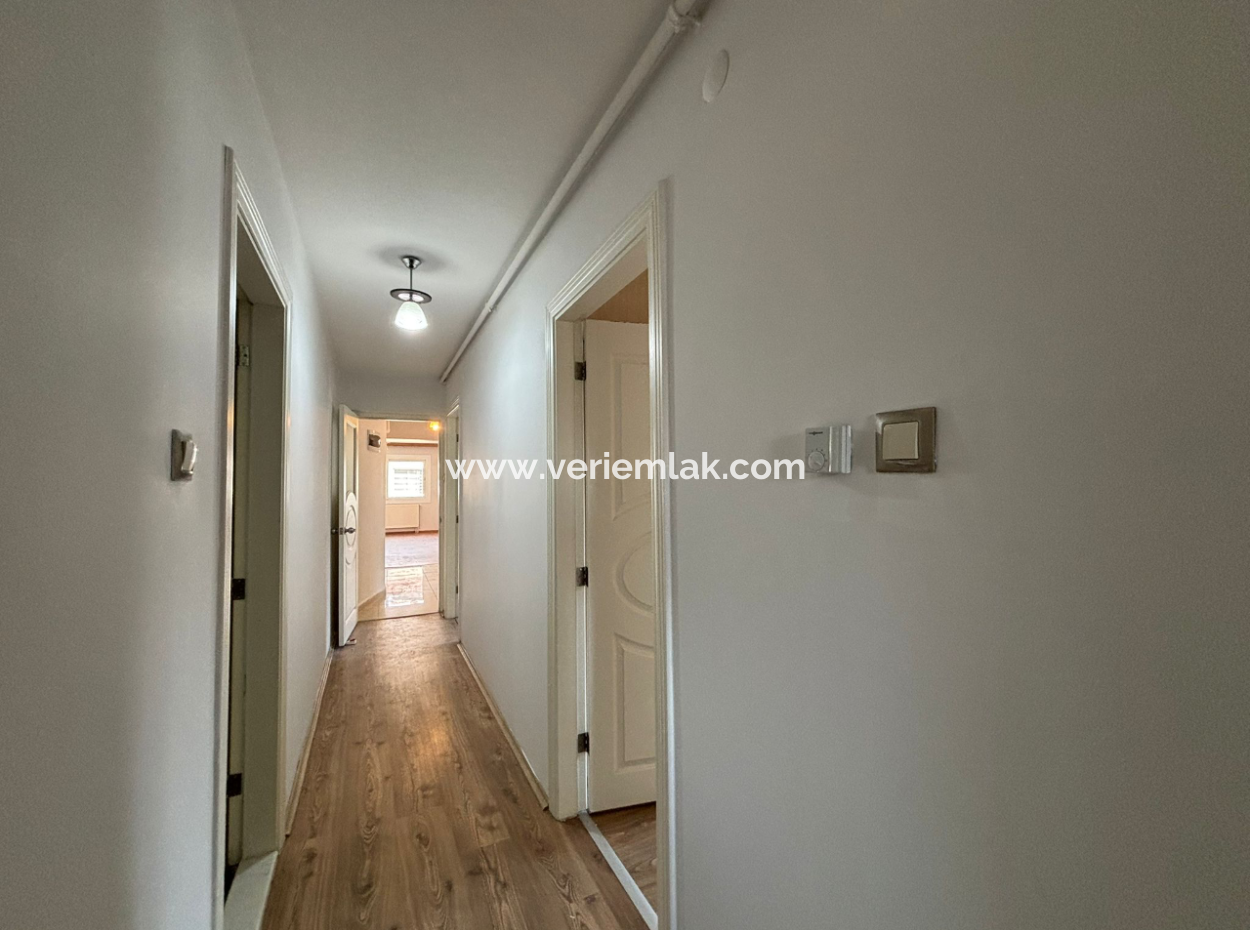 Alsancak Fuar Yakını 3+1 3.Kat Doğalgazlı Bakımlı Kiralık Daire!