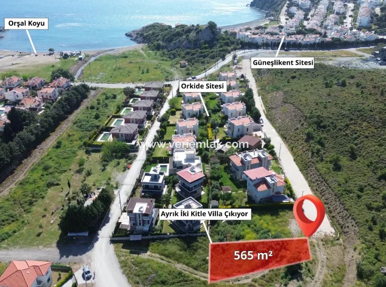 Seferihisar Akarca Orşal Koyu’nda 2 Ayrık Villa İmarlı Satılık Arsa