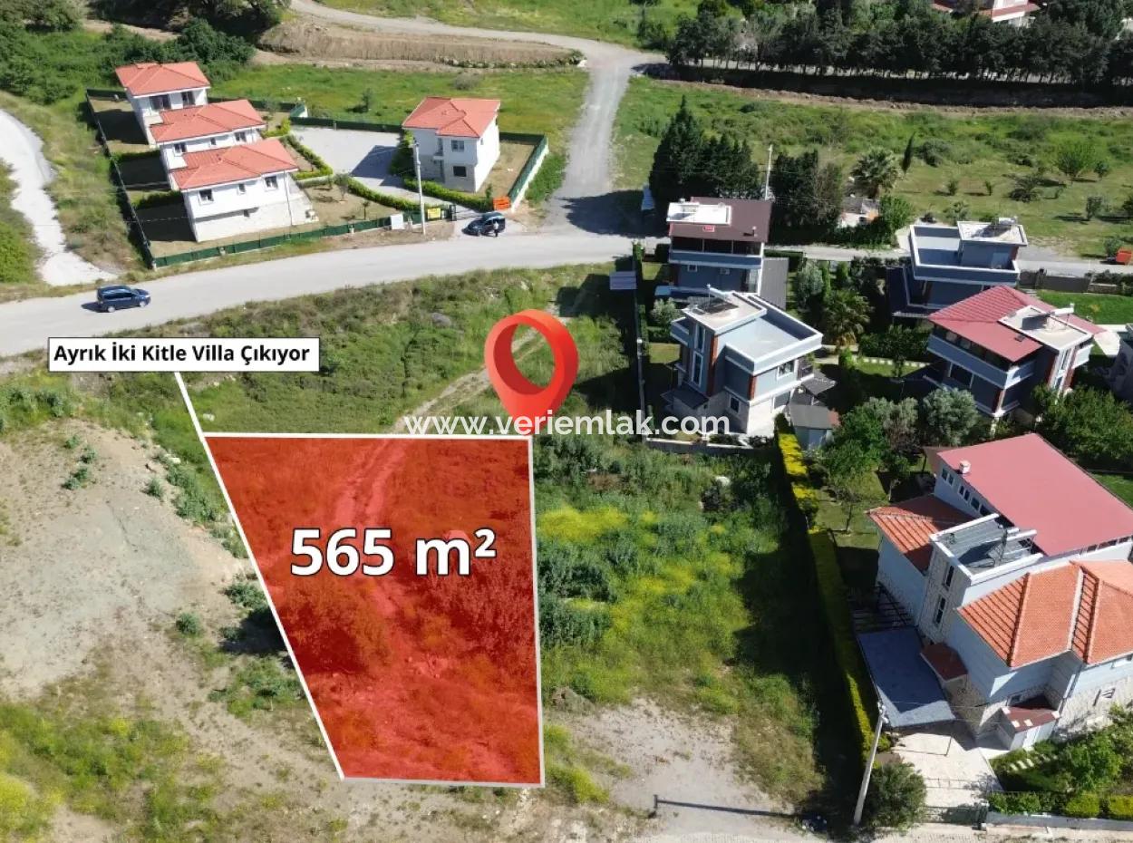 Seferihisar Akarca Orşal Koyu’nda 2 Ayrık Villa İmarlı Satılık Arsa