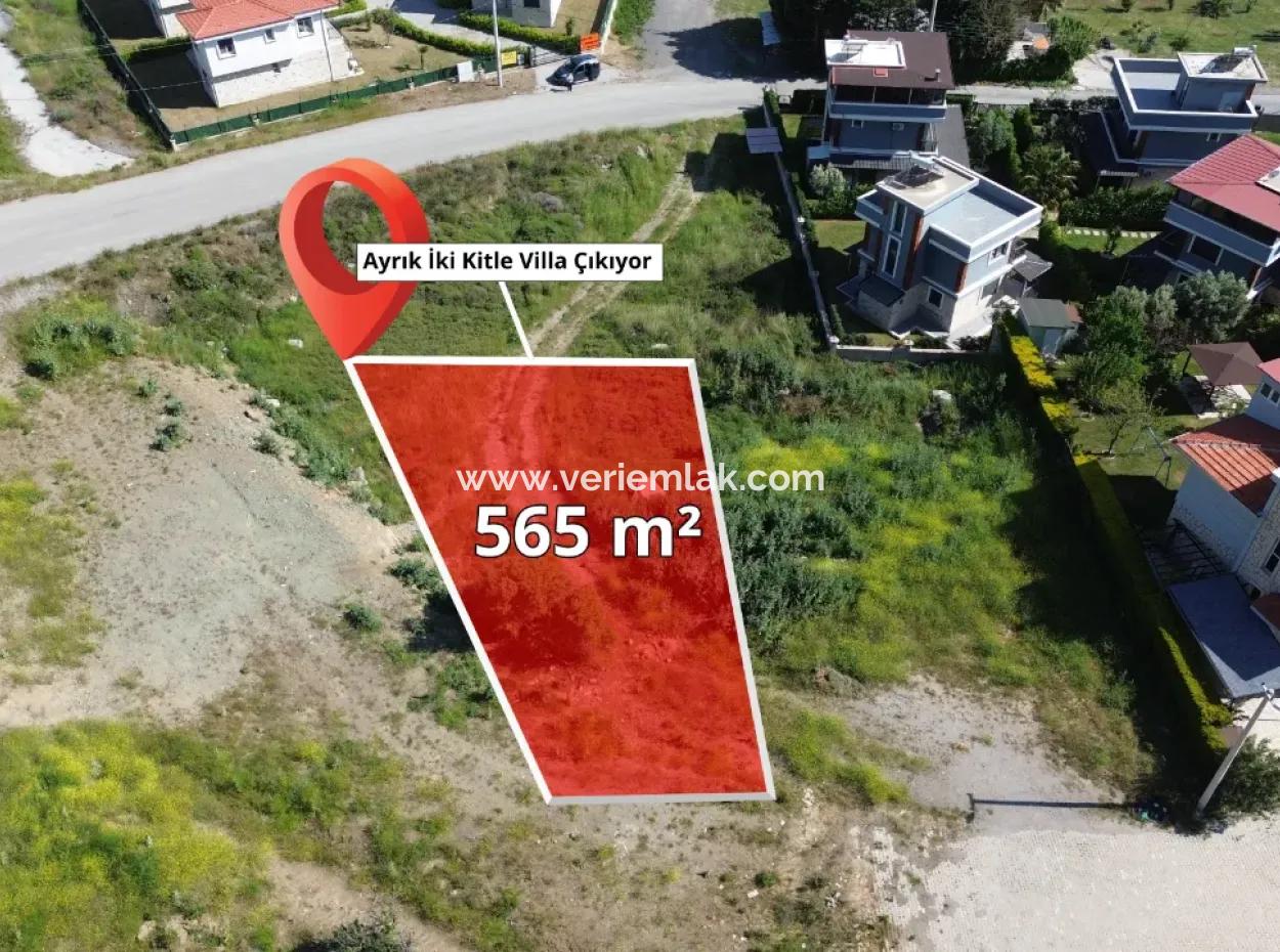 Seferihisar Akarca Orşal Koyu’nda 2 Ayrık Villa İmarlı Satılık Arsa