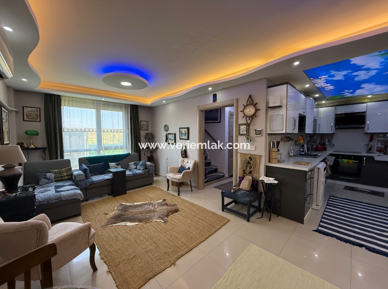 Seferihisar Akarca’da Konforlu Ve Keyifli Yaşam Alanı Sunan Villa