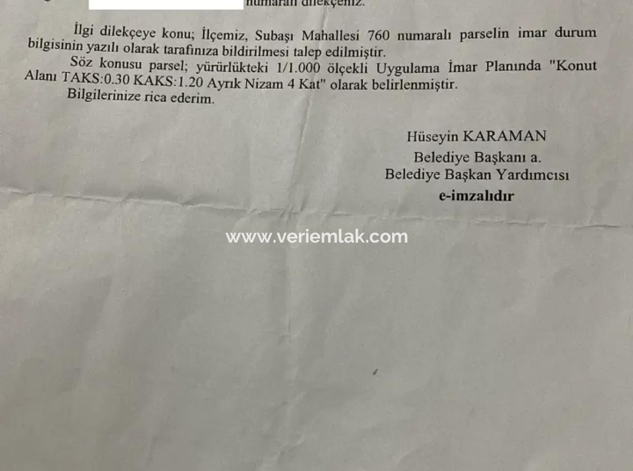 Torbalı Subaşı’nda Müteahhitlere Ve Yatırımcılara Özel 342 M² İmarlı Arsa