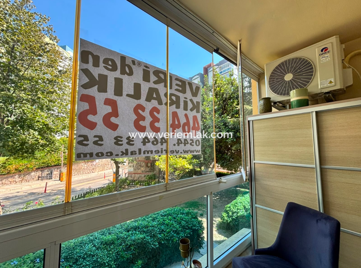 Karşıyaka Yüksek Vadi’de 1.Kat 1+1 65M2 Güvenlikli Kiralık Daire!