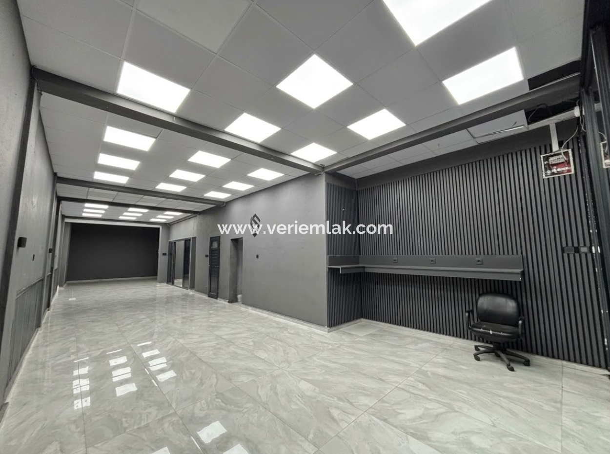 Alsancak Kahramanlarda 150M2 Bakımlı Panjurlu Kiralık Dükkan