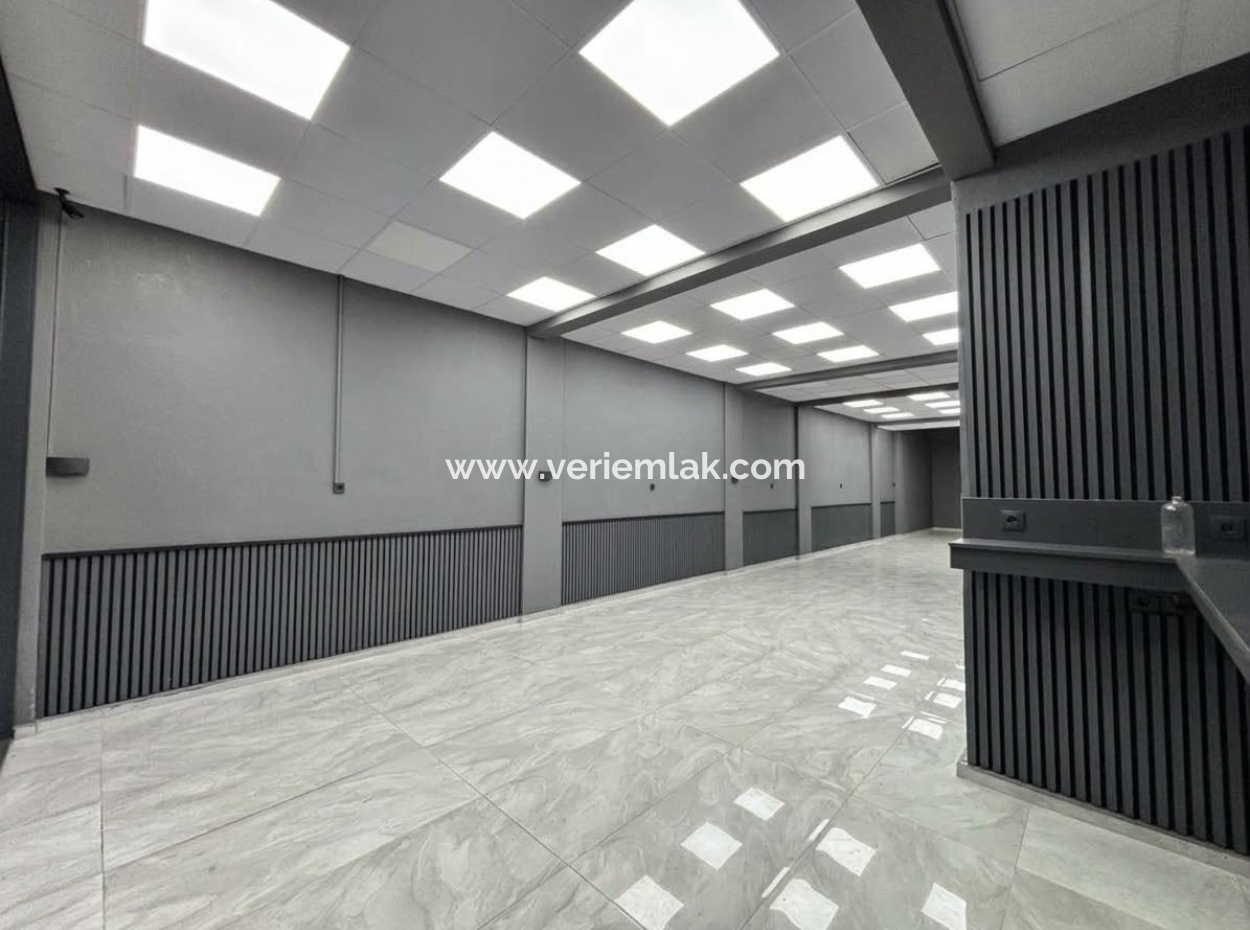 Alsancak Kahramanlarda 150M2 Bakımlı Panjurlu Kiralık Dükkan