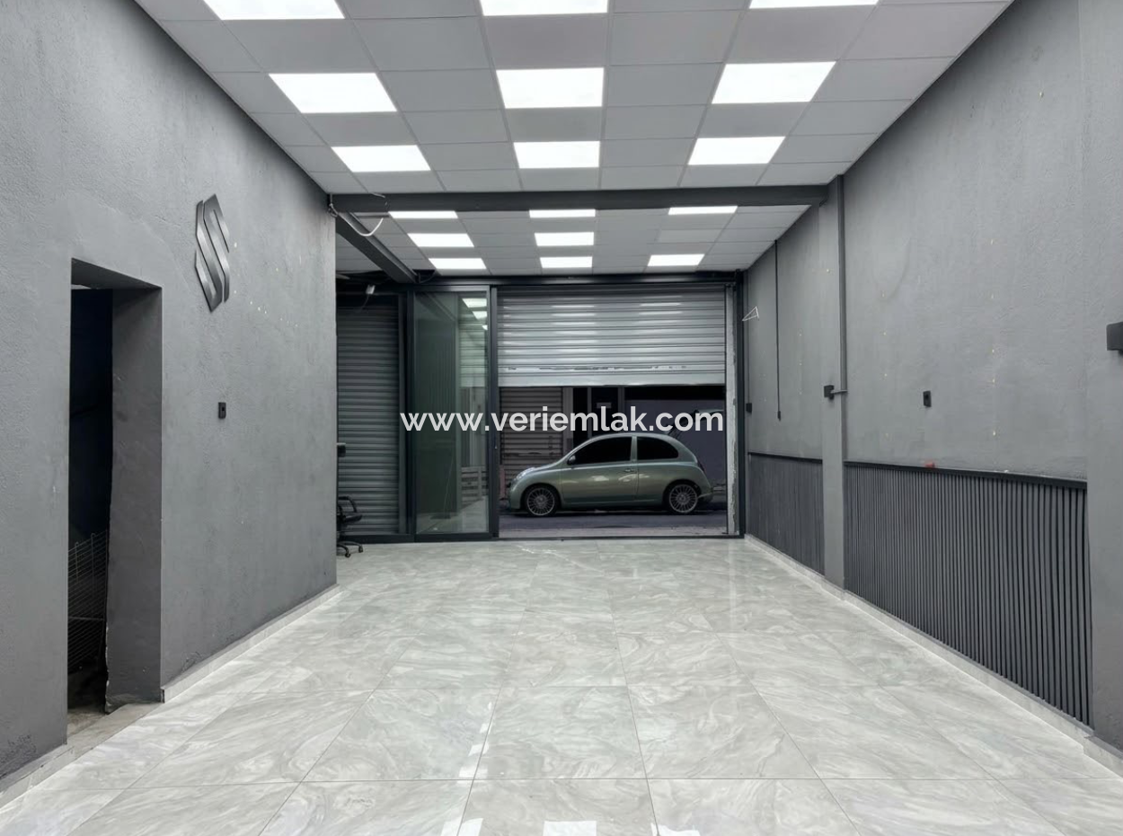 Alsancak Kahramanlarda 150M2 Bakımlı Panjurlu Kiralık Dükkan