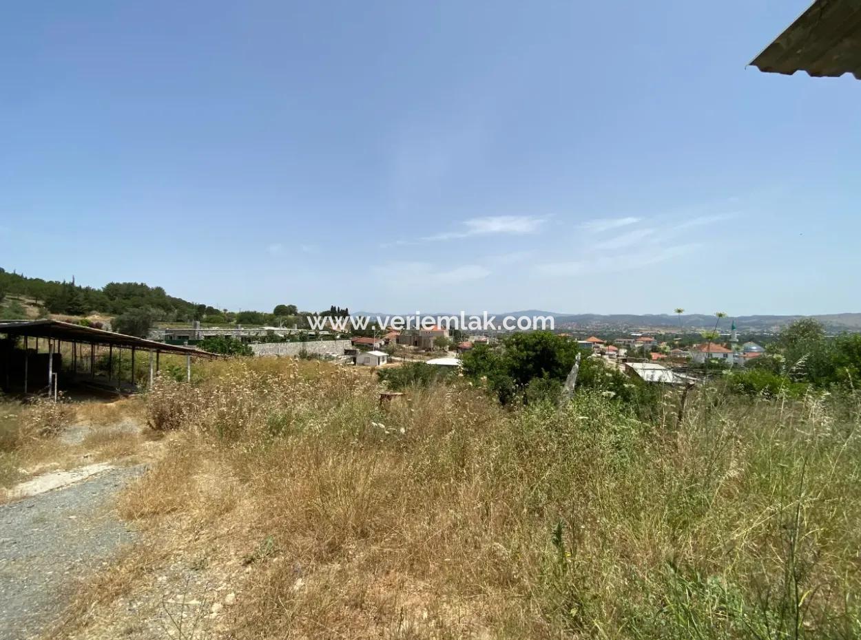 Seferihisar Turgut Köyünde 4.189 M2 Yatırıma Uygun Satılık Tarla