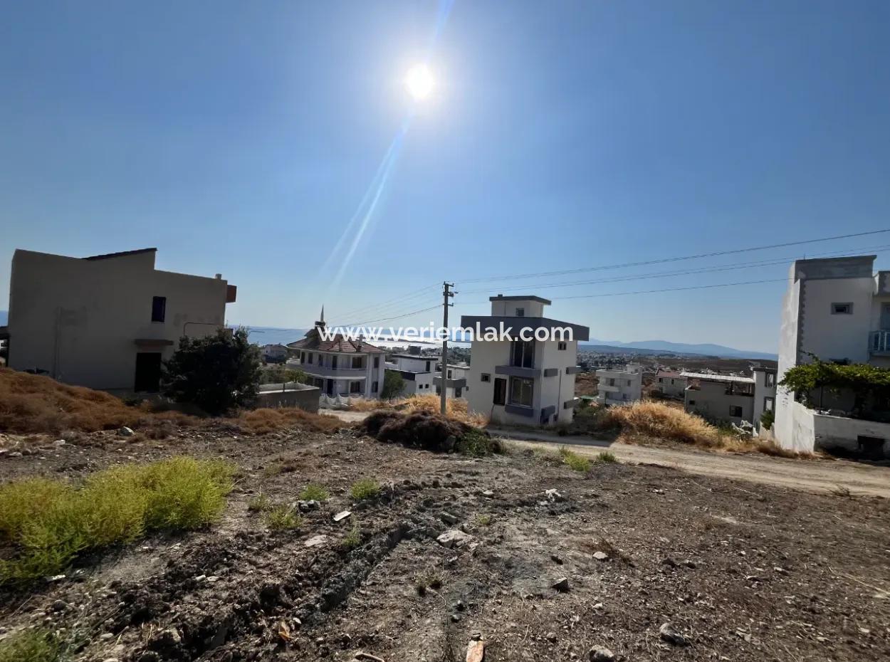 Eşsiz Deniz Manzaralı Arsa - Tripleks Villa Projesine Hazır!