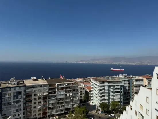 İzmir’in En Prestijli Sitelerinden Tibaş Sitesinde, 7. Katta Yer Alan 130 M² Ferah Daire Kiralık!