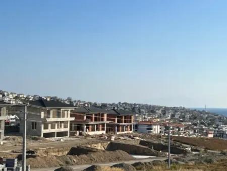 Seferihisar Akarca’da Deniz Ve Doğa Manzaralı Satılık Dubleks Villa