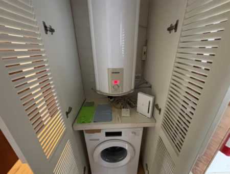 Alsancak Libasın Sokağında 2.5+1 95M2 Şömineli Eşyalı Kiralık Daire!