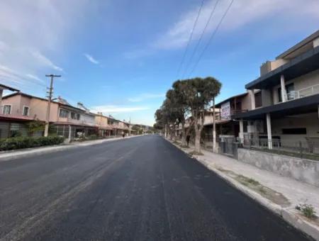Kuşadası Davutlar Yuvamsu Mahallesi'nde Denize 100 Metre Mesafede Dubleks Yazlık