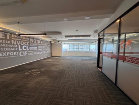 Alsancak Punta Rezidans'da 160 M2 Kiralık Büro/Ofis!