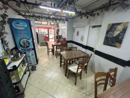 Devren Kiralık – Full Eşyalı, Hazır Durumda Dükkân – Alsancak Fuar Cumhuriyet Kapısı Yakını