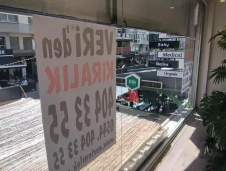 Alsancak Sevinç Pastanesi Yanı – Cam Vitrinli Kiralık Ofis