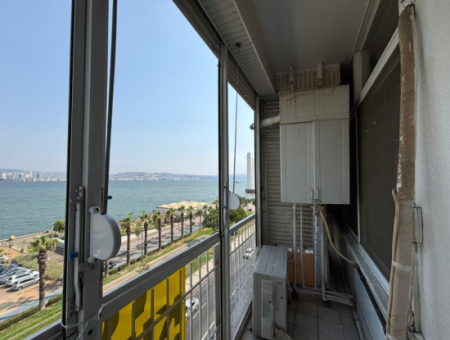 Karşıyakada 2+1 Kombili 6. Kat Deniz Manzaralı Kiralık Yalı Dairesi!