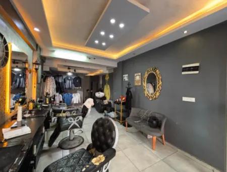Alsancak Kahramanlar Akıncılar Caddesi Üzerinde 35M2 Wc Li Otomatik Kepenkli Kiralık Dükkan