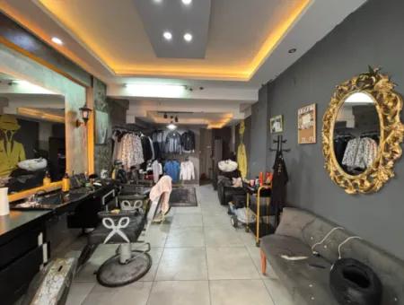 Alsancak Kahramanlar Akıncılar Caddesi Üzerinde 35M2 Wc Li Otomatik Kepenkli Kiralık Dükkan
