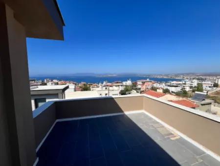 Seferihisar Akarca – Elmastaş Mevkiinde Tam Müstakil 4+1 Deniz Manzaralı Villa