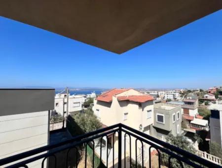 Seferihisar Akarca – Elmastaş Mevkiinde Tam Müstakil 4+1 Deniz Manzaralı Villa