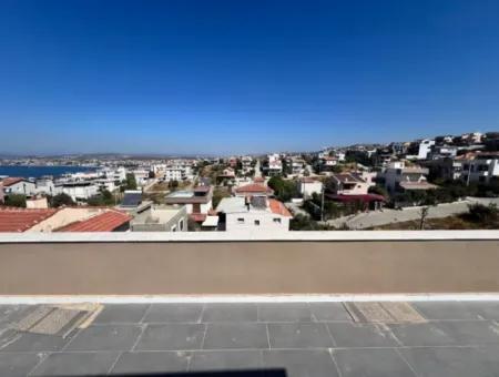 Seferihisar Akarca – Elmastaş Mevkiinde Tam Müstakil 4+1 Deniz Manzaralı Villa