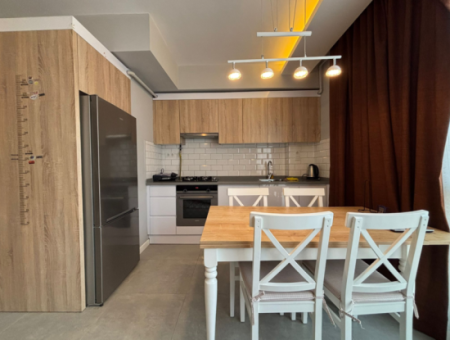 Alsancak Kahramanlarda Yeni Binada Dublex 2+1 Eşyalı Kiralık Daire!