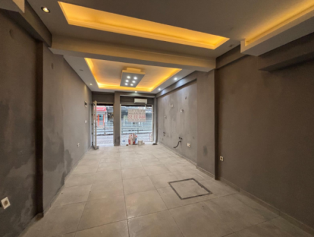 Alsancak Kahramanlar Akıncılar Caddesi Üzerinde 35M2 Wc Li Otomatik Kepenkli Kiralık Dükkan