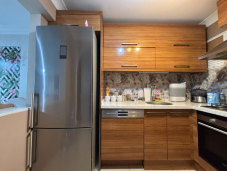 Alsancak Fuar Cepheli Kombili Bakımlı 2+1 Eşyalı Kiralık Daire!