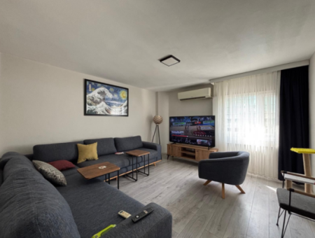 Alsancak Özel Sağlık Karşısı 1+1 Eşyalı Masrafsız Satılık Daire!