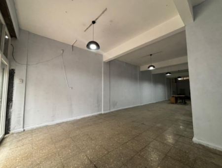 Alsancak Kahramanlarda 150M2 Panjurlu Wc Lı Kiralık Dükkan!