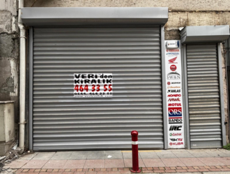 Alsancak Kahramanlarda 150M2 Panjurlu Wc Lı Kiralık Dükkan!