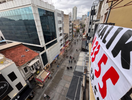 Alsancak Kıbrıs Şehitleri 3+1 Teraslı 1.Kat Teraslı Kiralık İş Yeri / Ofis