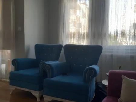 Kuşadası Zeytin Tepe Sitesi’nde Havuzlu, Eşyalı 2+1 Kiralık Daire