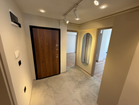 Basın Sitesinde Caddeye Yakın Köşe Ara Kat Full Tadilatlı Daire