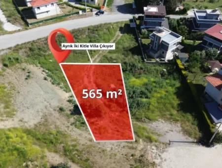 Seferihisar Akarca Orşal Koyu’nda 2 Ayrık Villa İmarlı Satılık Arsa