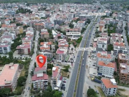 Seferihisar Camikebir Mahallesinde Satılık Sıfır 1+1 Daire