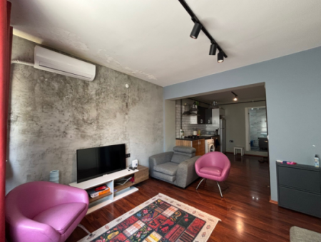 Alsancak Kahramanlarda 1+1 Modern Eşyalı Kiralık Daire