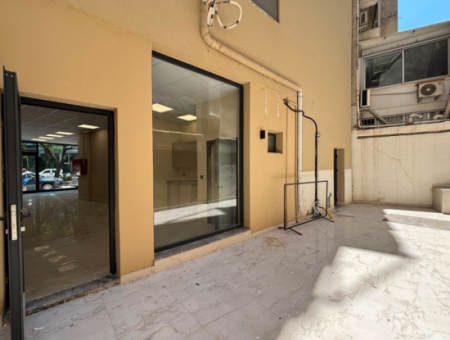 Alsancakswiss Otel Karşısında70M2 Net Wc’li Kiralık Masrafsız Dükkan